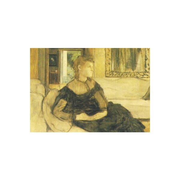 Edgar Degas. Mad. Gobillard (Y. Morisot)