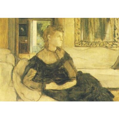 Edgar Degas. Mad. Gobillard (Y. Morisot)