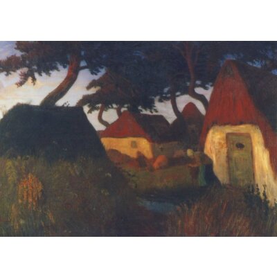Otto Modersohn. Armenhaus in Zeven