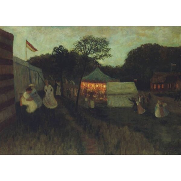 Otto Modersohn. Schützenfest in Worpswede, 1904