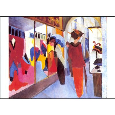August Macke. Modegeschäft, 1913