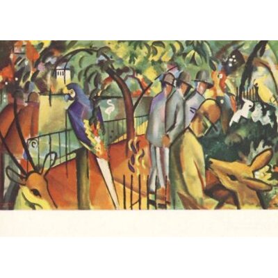August Macke. Zoologischer Garten, 1912