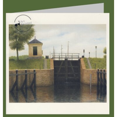 Hart, M. Schleuse in Katerveer, 2007. 15x15-DK