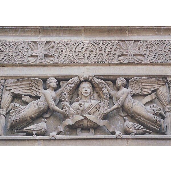 Koptisch. Tympanon, Relief, Alt-Kairo