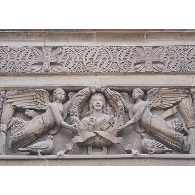 Koptisch. Tympanon, Relief, Alt-Kairo