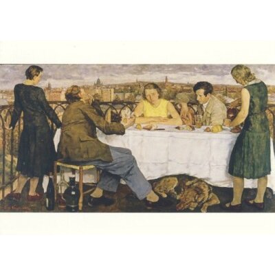 Laserstein, Lotte. Abend über Potsdam, 1930