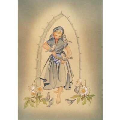 Margret von Borstel. Aschenputtel, 1955