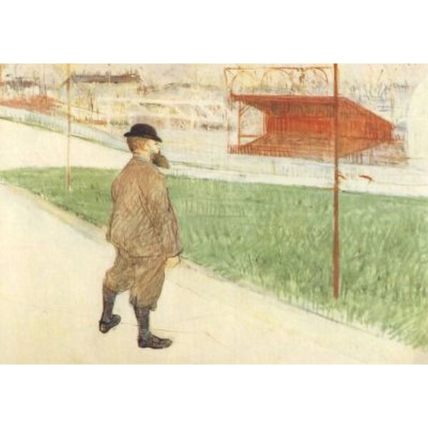 Henri de Toulouse-Lautrec. Tristan Bernard im Buffalo-Sta