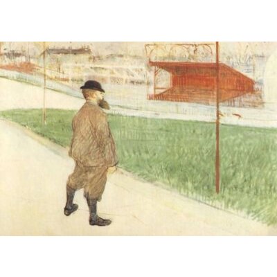 Henri de Toulouse-Lautrec. Tristan Bernard im Buffalo-Sta