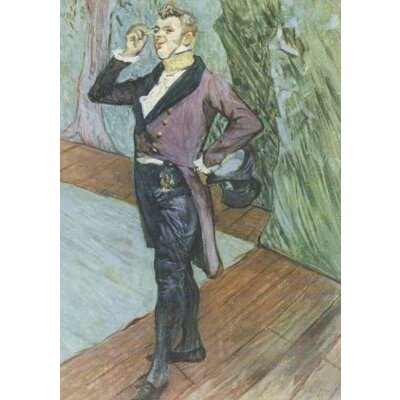Henri de Toulouse-Lautrec. Bildnis des Herrn Samary, 1889