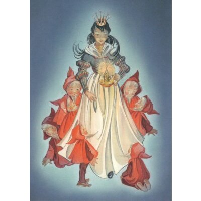 Margret von Borstel. Schneewittchen, 1955
