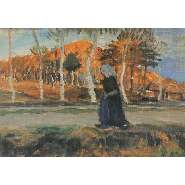 Otto Modersohn. Herbstsonne, 1902