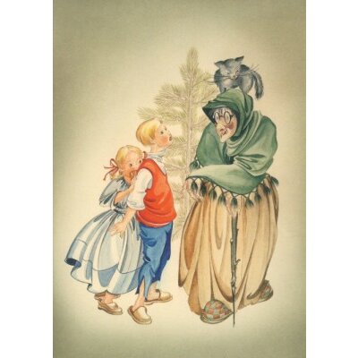 Margret von Borstel. Hänsel und Gretel II, 1955
