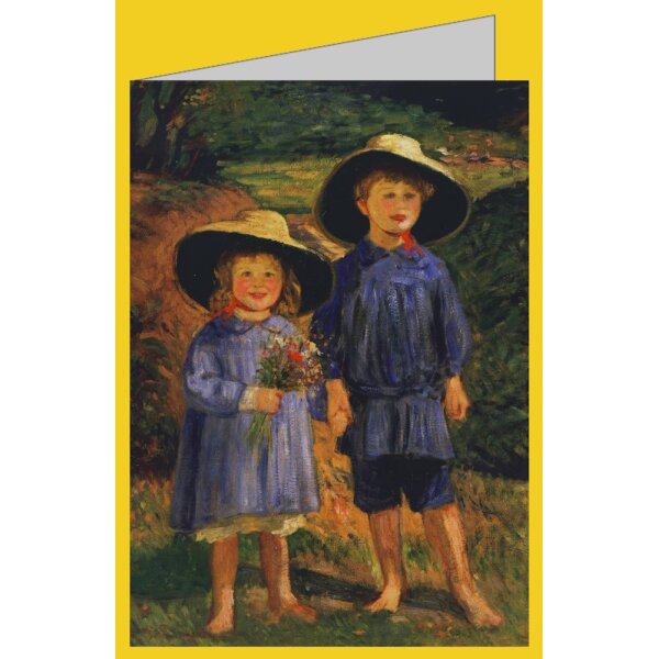 Rothenstein, Sir William. Kinder im Wald