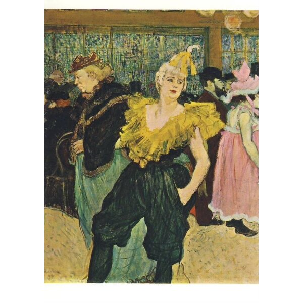Henri de Toulouse-Lautrec. Die Possenreisserin