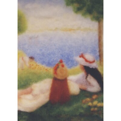 Stefan Schmidt. "Mädchen an der Küste" nach Renoir