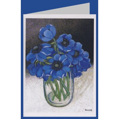 Heide Dahl. Blaue Anemonen
