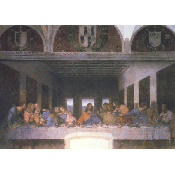 Leonardo da Vinci. Das letzte Abendmahl, 1495-97