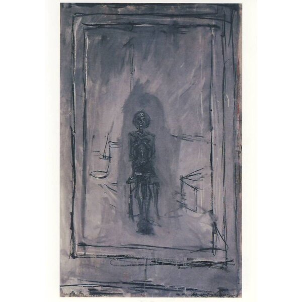Alberto Giacometti. Annette, sitzend, 1957