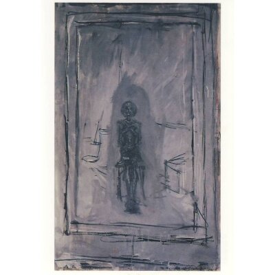 Alberto Giacometti. Annette, sitzend, 1957