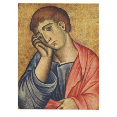 Orlandi, Deodato. Trauernde Evangelist Johannes, ca. 1310/20