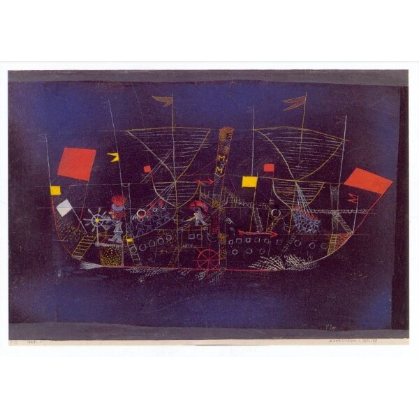 Paul Klee. Abenteurer-Schiff, 1927