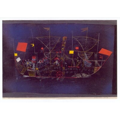 Paul Klee. Abenteurer-Schiff, 1927
