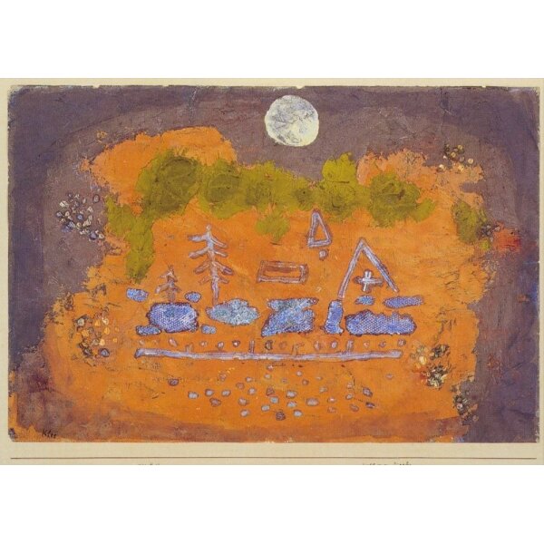 Paul Klee. Vollmondopfer, 1933