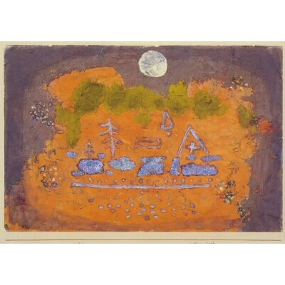 Paul Klee. Vollmondopfer, 1933