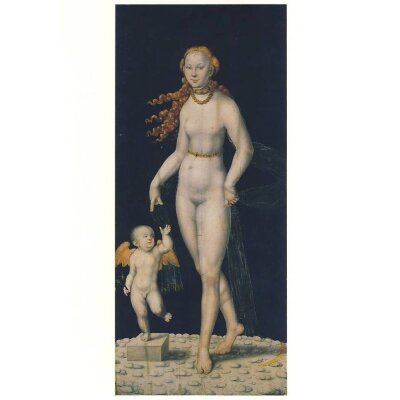 Lucas Cranach d.Ä.. Venus und Amor (Ausschnitt),...