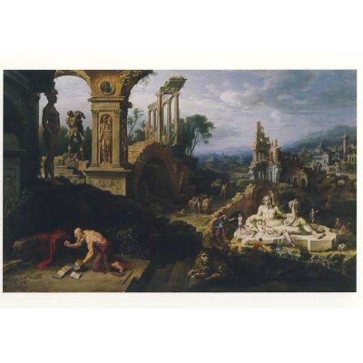 Heemskerck, M. Landschaft mit dem hl. Hieronymus, 1547