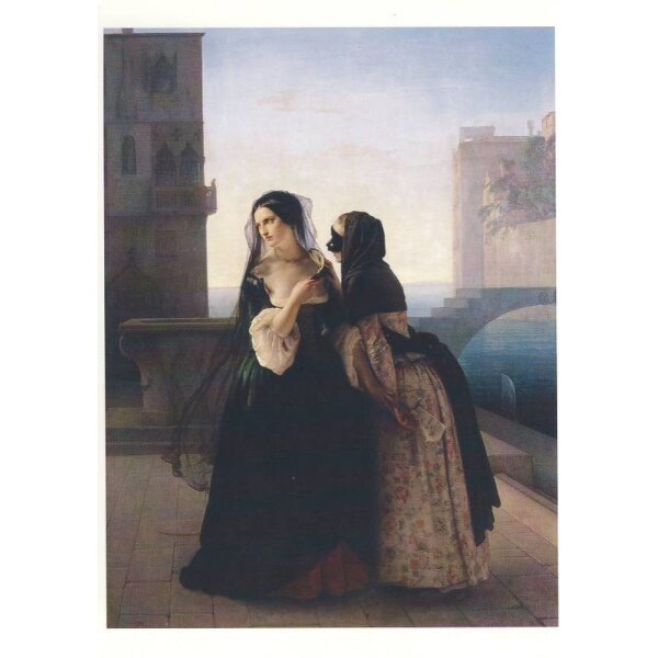 Francesco Hayez. Die Rache wird beschlossen, 1851