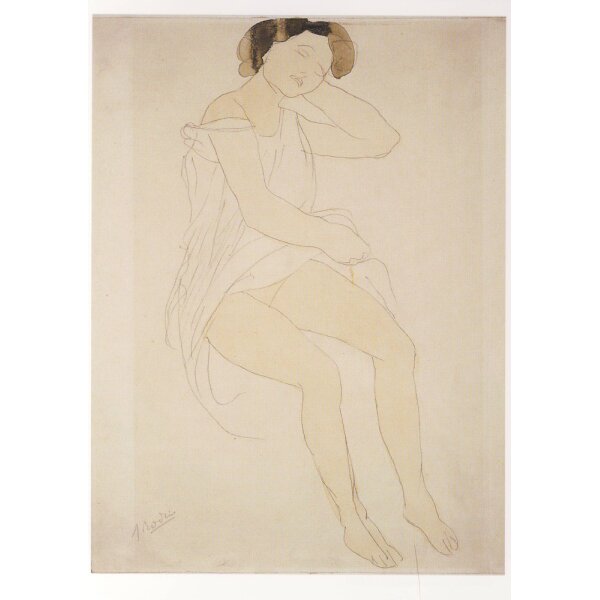 Auguste Rodin. Sitzende Frau. ca. 1905