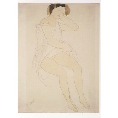 Auguste Rodin. Sitzende Frau. ca. 1905