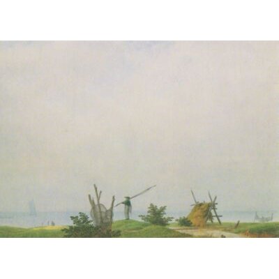 Caspar David Friedrich. Meeresstrand mit Fischer