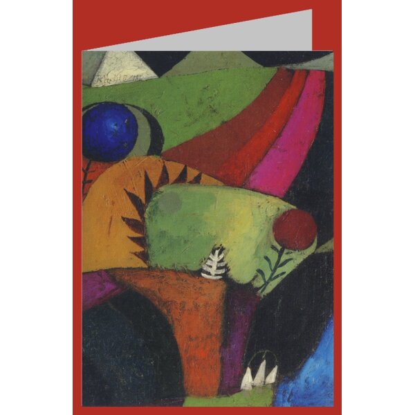 Paul Klee. Drei weiße Glockenblumen, 1920