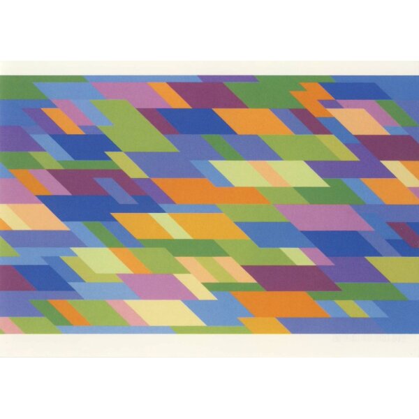 Bridget Riley. Dusk (Dämmerung), 1996
