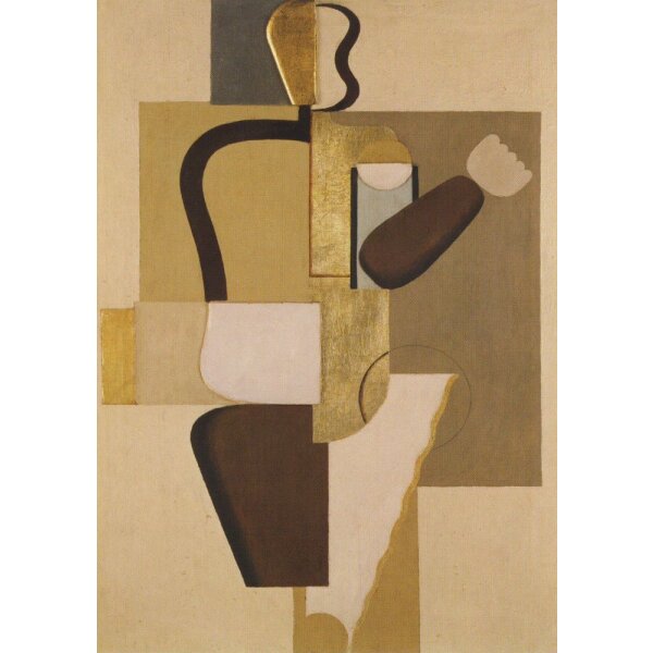 Willi Baumeister. Mauerbild mit Metallen, 1923