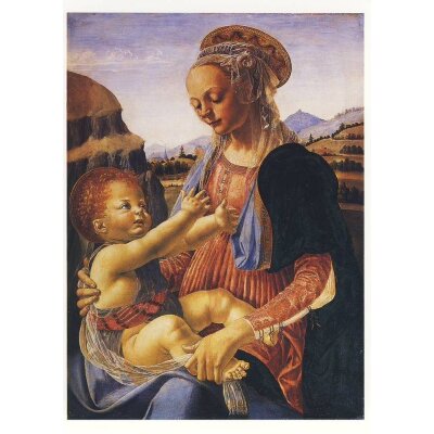 Andrea del Verroccio. Maria mit dem Kind, um 1470