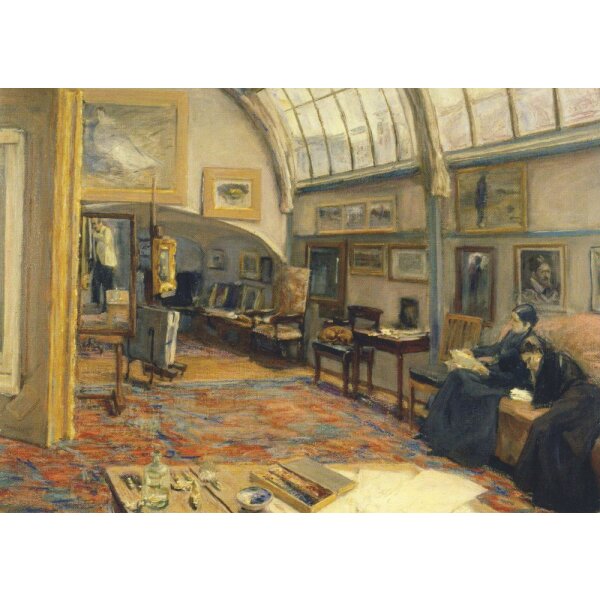 Max Liebermann. Atelier des Malers a.Brandenburger Tor, 1902