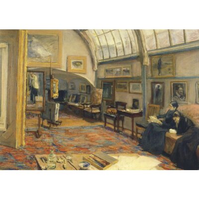 Max Liebermann. Atelier des Malers a.Brandenburger Tor, 1902