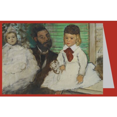 Edgar Degas. Ludovic Lepic und seine Töchter....