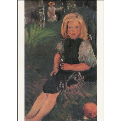 Ottilie Reylaender. Mädchen im Wald, um 1904
