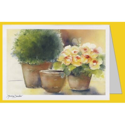 Marion Decker. Blumentöpfe