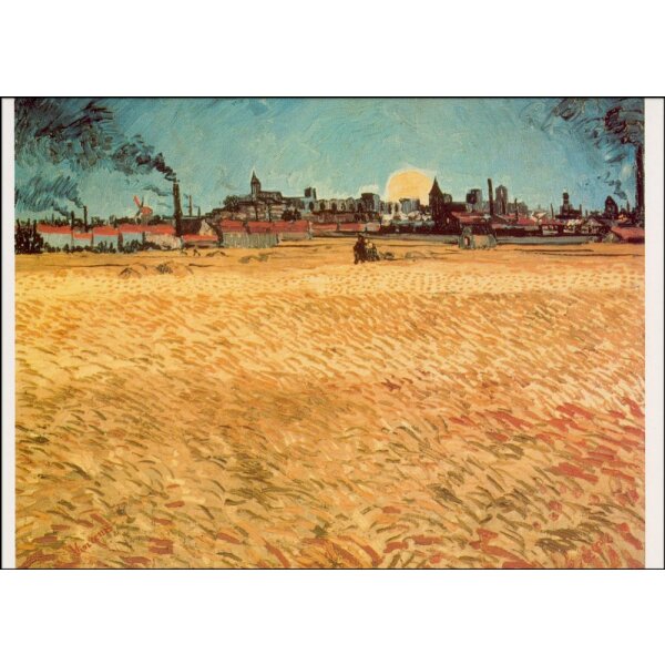 Vincent van Gogh. Sommerabend in Arles