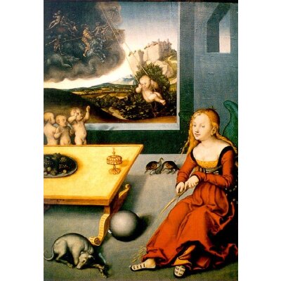Cranach, Lucas d.Ä. Maria mit dem schaukelnden Kind