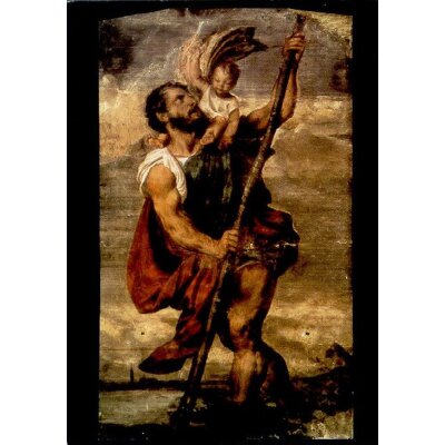 Tiziano Vecellio. Christophorus. 24./25. Juli