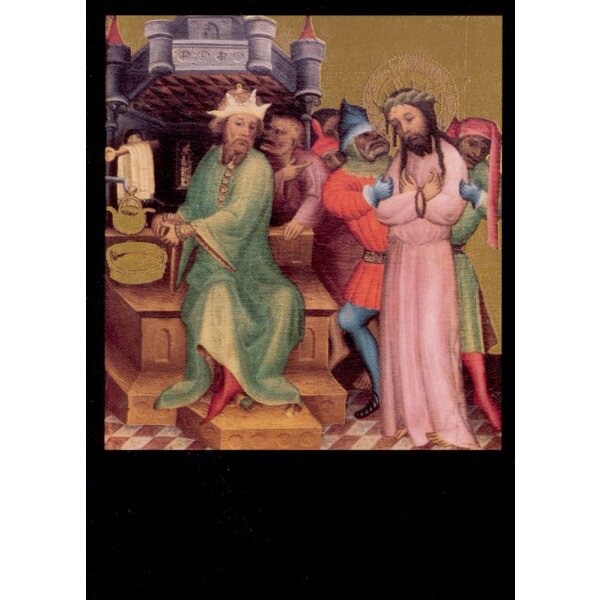 Meister Bertram. Christus vor Pilatus