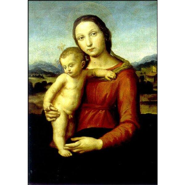 Raffael. Madonna Northbrook, Kopie