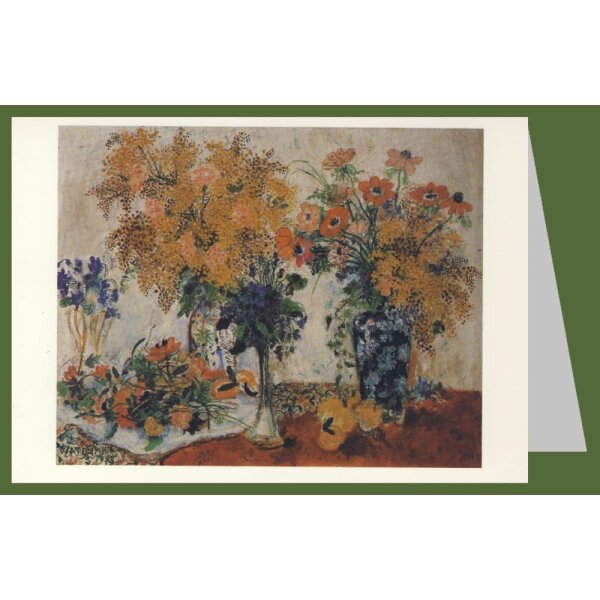 Max Peiffer Watenphul. Stillleben mit Mimosen, Anemonen....